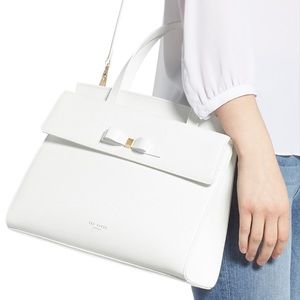 Ted Baker White Leather satchel